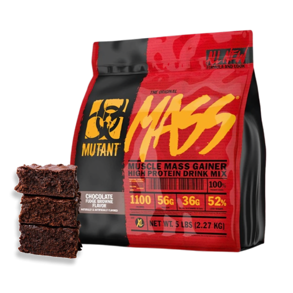 PVL Mutant – Mass Gainer, Węglowodany, Brownie, 2270g